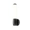 Z-Lite Cooper Wall Sconce, 1-Light, 4.75 In.W x 4 In.L x 16 In.H, Matte Black/Frosted 1010-1S-MB-LED - alternate 7
